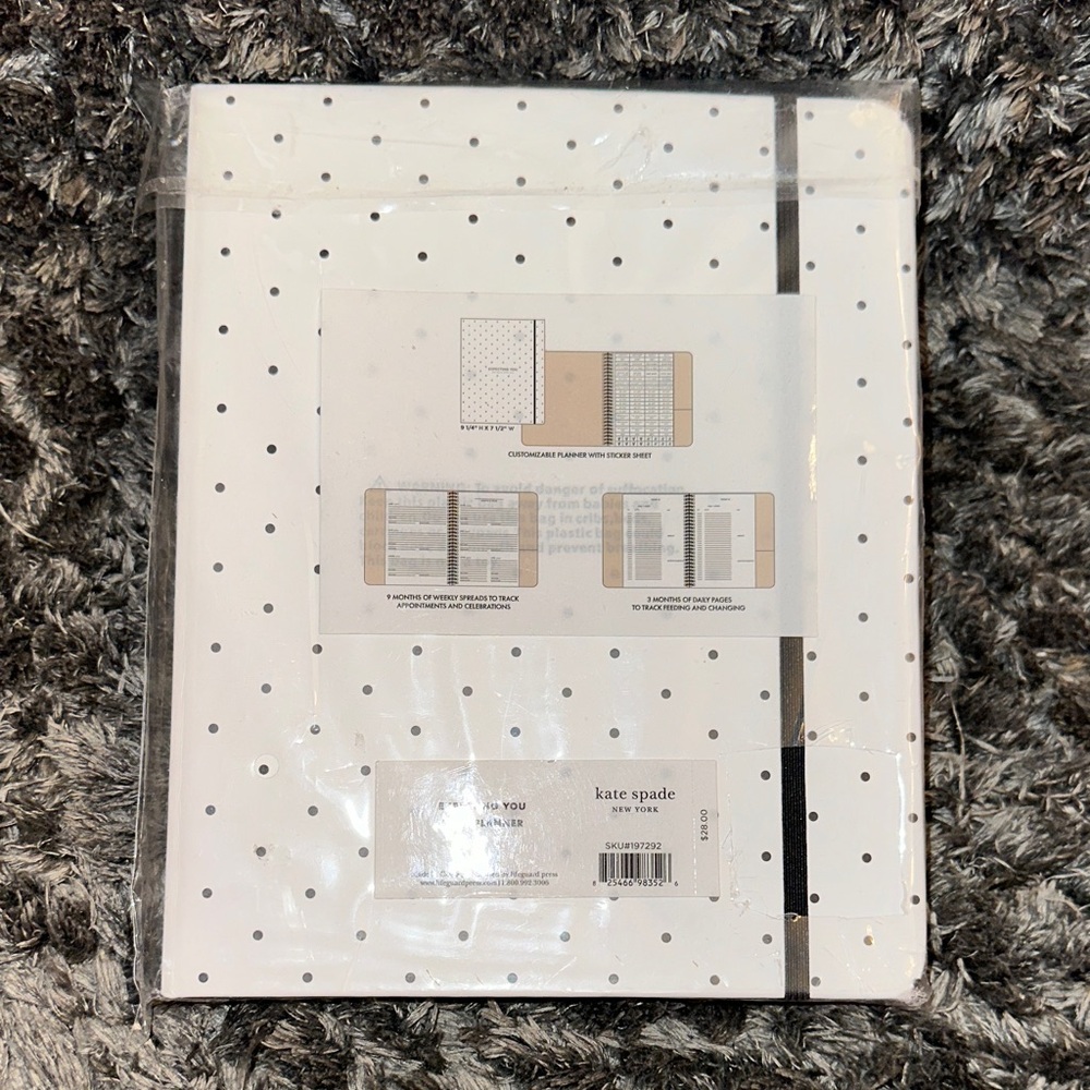 🆕 Kate Spade- Baby Planner